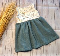 Sommerkleid Baby Gr. 80 Musselin Jersey Bio Handmade neu ❣️ Sachsen-Anhalt - Halle Vorschau