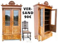 Gründerzeit Bücherschrank Vitrine 1880 Vitrinenschrank Bibliothek Sachsen-Anhalt - Gommern Vorschau