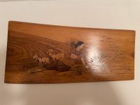 Intarsie Bild Holz vintage mid century Berlin - Lichtenberg Vorschau