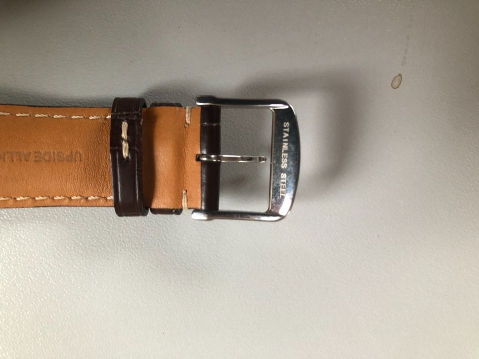 Longinges Armband  Leder Farbe braun NEU ungetragen 20mm in Düsseldorf