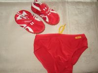 Steiff Badehose Gr. 74 / Playshoes Badeschuhe Gr. 18 / 19 rot Saarland - Dillingen (Saar) Vorschau