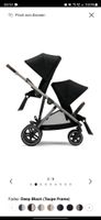 Cybex Gazelle S *Geschwisterwagen | Kinderwagen | taupe | black* Niedersachsen - Oldenburg Vorschau