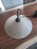 Lampe Alabasterglas mit Pendel zum Schieben Niedersachsen - Goldenstedt Vorschau