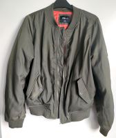 Bomberjacke Fishbone Khaki Gr. S-L Berlin - Hellersdorf Vorschau