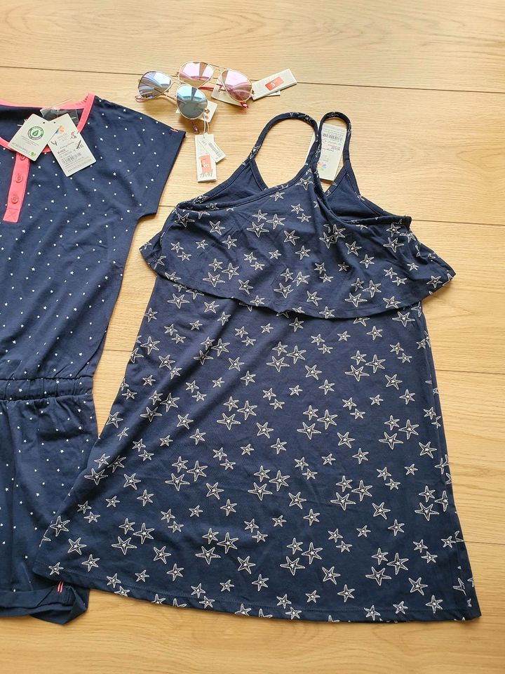 Paket Jumpsuit Kleid YIGGA Gr. 146/152 + Sonnenbrillen H&M - NEU in Berlin