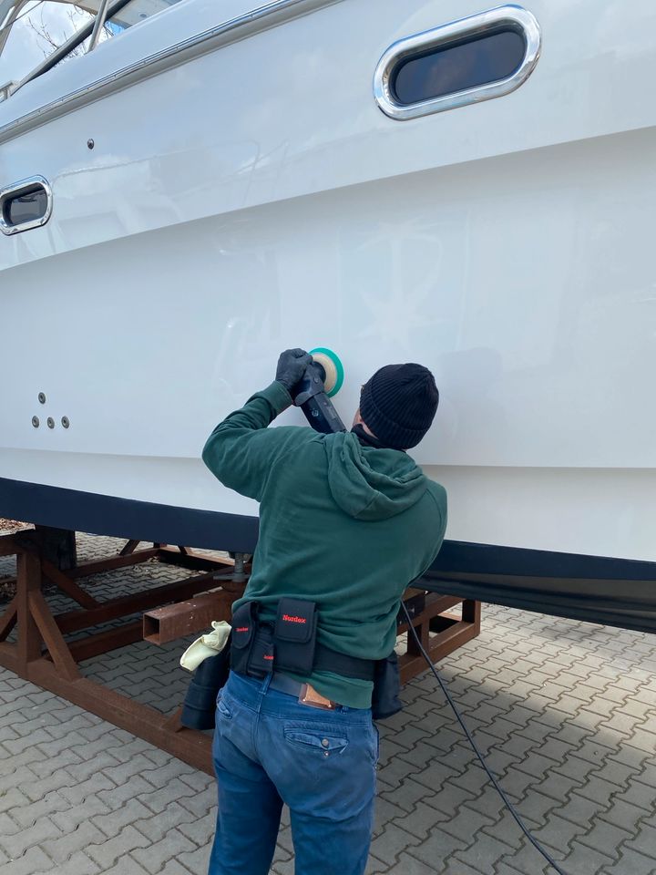 BOOTSPFLEGE GELCOAT POLITUR PERSENNING REINIGEN ANTIFOULING in Teupitz-Tornow