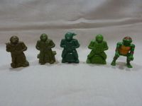 5 Ninja Turtle Figuren MICHAEL-ANGELO 1990 MIRAGE STUDIOS, USA Baden-Württemberg - Täferrot Vorschau