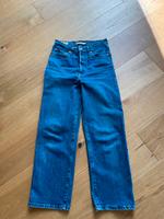 Levi`s Ribcage Straight Jeans Hose W27 L27 blue denim Top Zustd Baden-Württemberg - Karlsruhe Vorschau