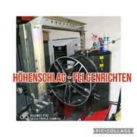 Felgenrichten Seiten-Höhenschlag Felgenreparatur  Richten Hessen - Niestetal Vorschau