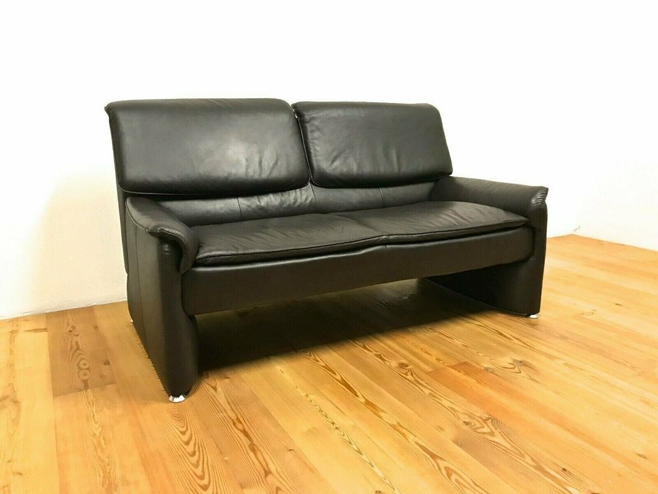 Laauser Sofa Design Leder Couch Zweisitzer Braun in Köln