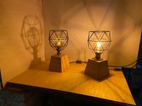 2 Bistro- Design- Tisch- Unikat- Lampen Steampunk Berlin - Rudow Vorschau