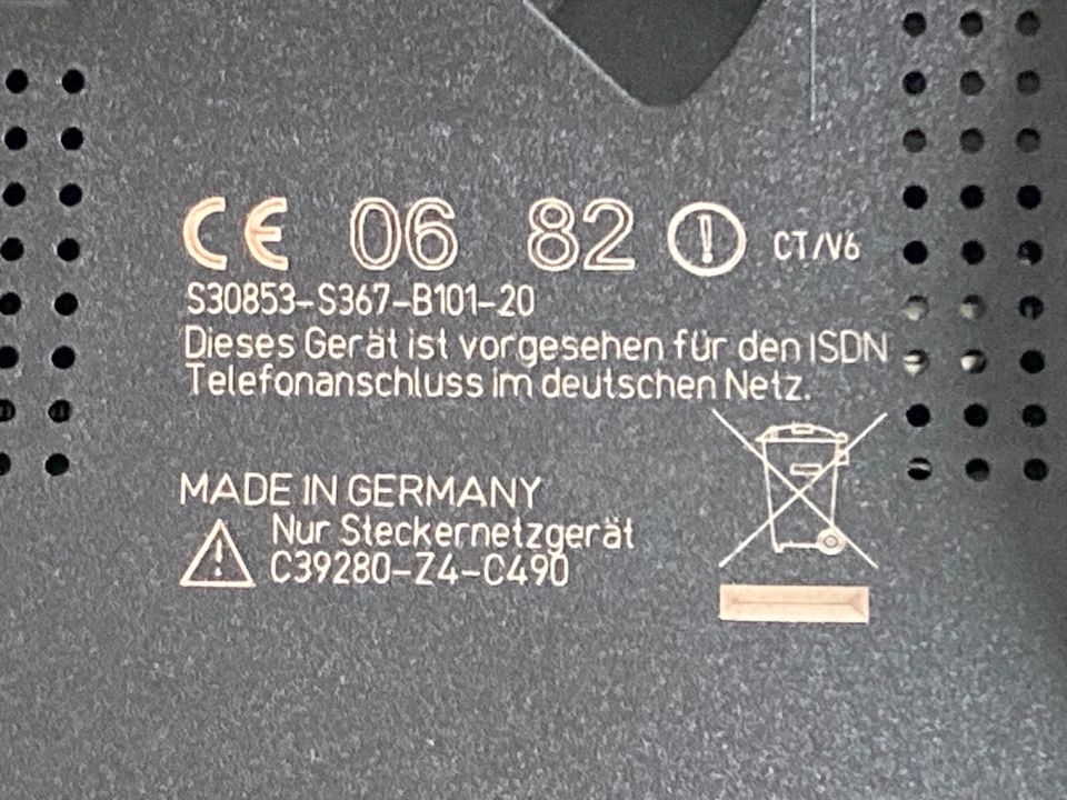 Gigahertz SX353 ISDN Telefonanlage Siemens in Hamburg