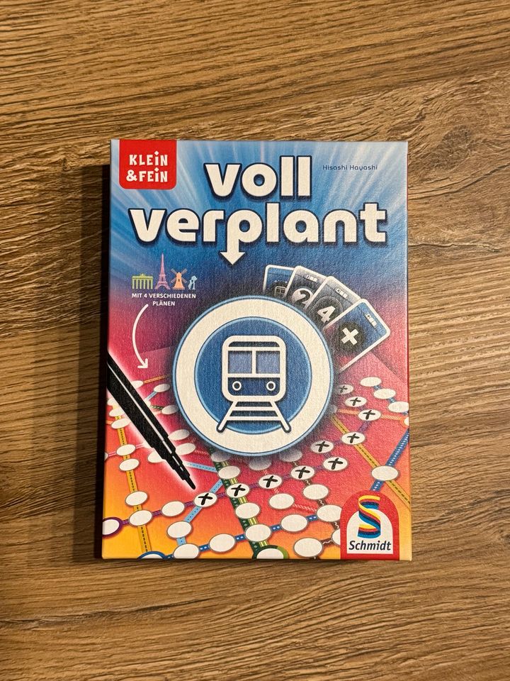 Voll Verplant Brettspiel Flip and Write Kartenspiel in Landstuhl