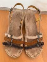 The Art Company Sandalen Wedges Schnalle braun töne Dresden - Striesen-Ost Vorschau