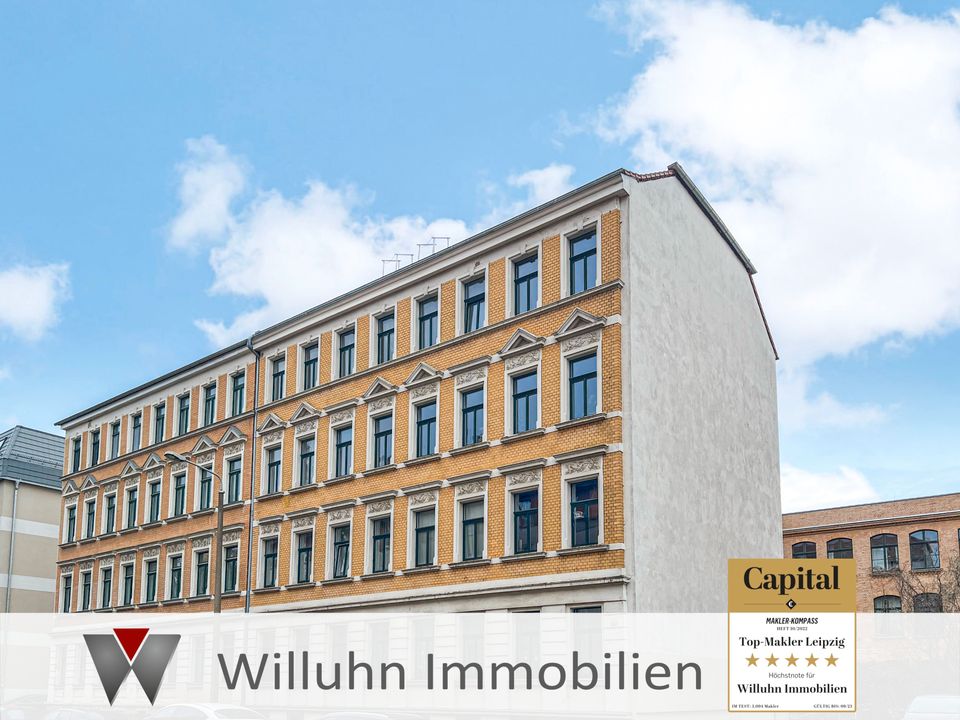 Aus 2 mach 1! Großzügige Wohnung im beliebten Plagwitz mit zwei Südbalkonen in Leipzig
