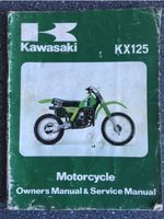 Reparaturanleitung KAWASAKI KX125 A6 UNI-TRAK Bayern - Pürgen Vorschau