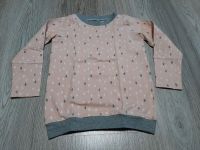 Handmade Langarmshirt in Größe 98/104 rosa grau Bad Doberan - Landkreis - Bartenshagen-Parkentin Vorschau