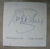 Autogramm Paul Breitner, Ex-Fußball-Nationalspieler, Handschrift Freiburg im Breisgau - March Vorschau