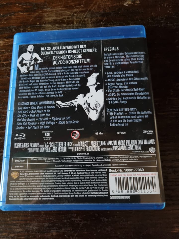 AC / DC Blu-ray Disc in Tornesch