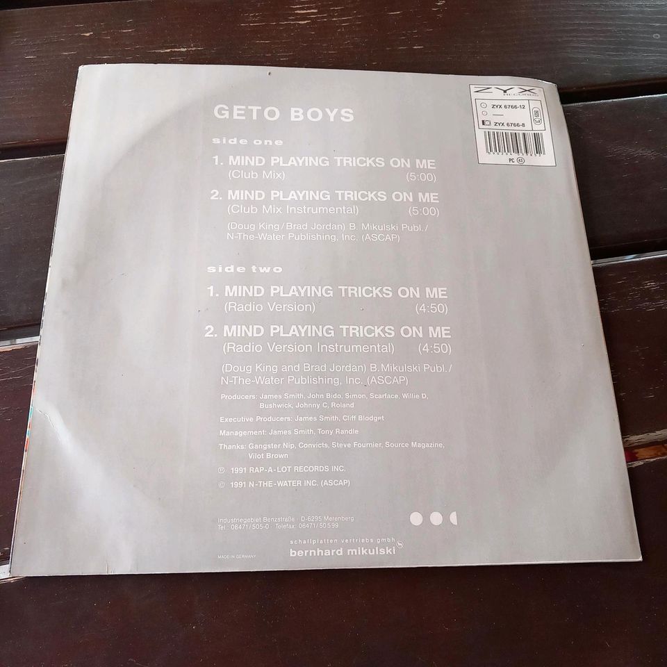 Geto Boys Mind Playing Tricks on Me Schallplatte Vinyl in Seifhennersdorf