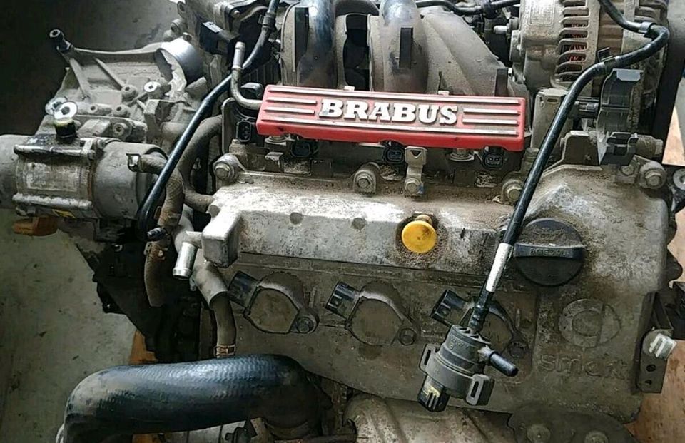 Smart Brabus 451 kompletter Motor Getriebe 98PS Turbo 2009 in Wiesbaden