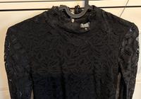 H&M Kleid Spitze Minikleid Hochzeit Party Fest S 36 schwarz Sachsen - Naunhof Vorschau