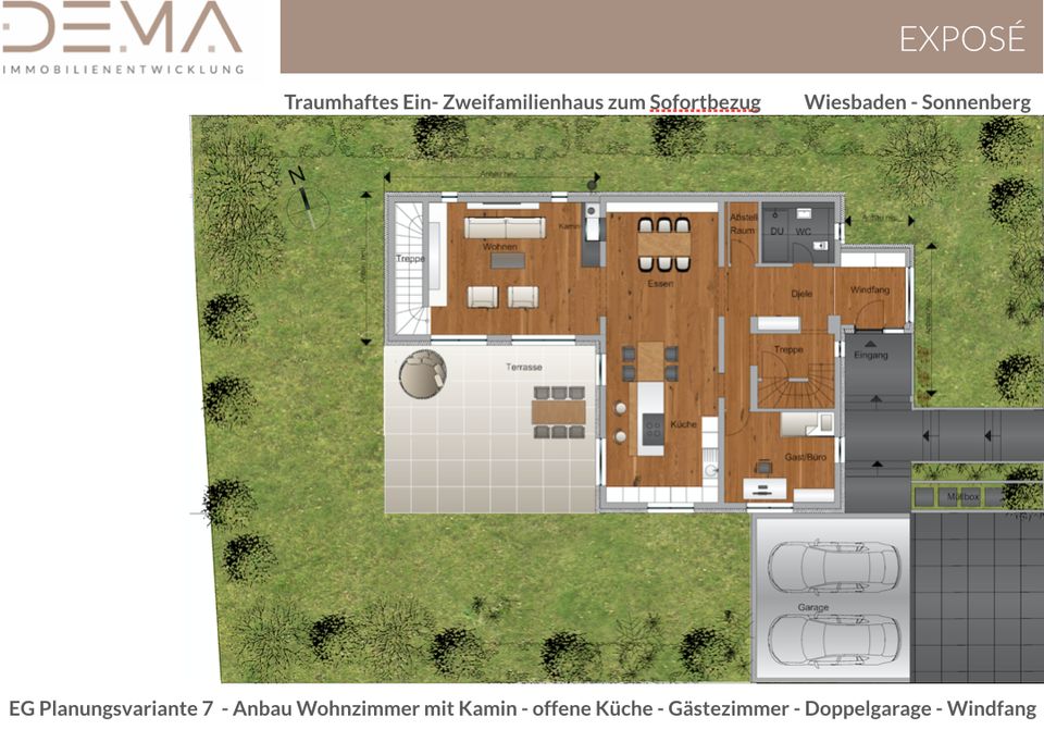 Traumhaftes Ein- Zweifamilienhaus in Sonnenberg zum kurzfristigen Bezug in Wiesbaden