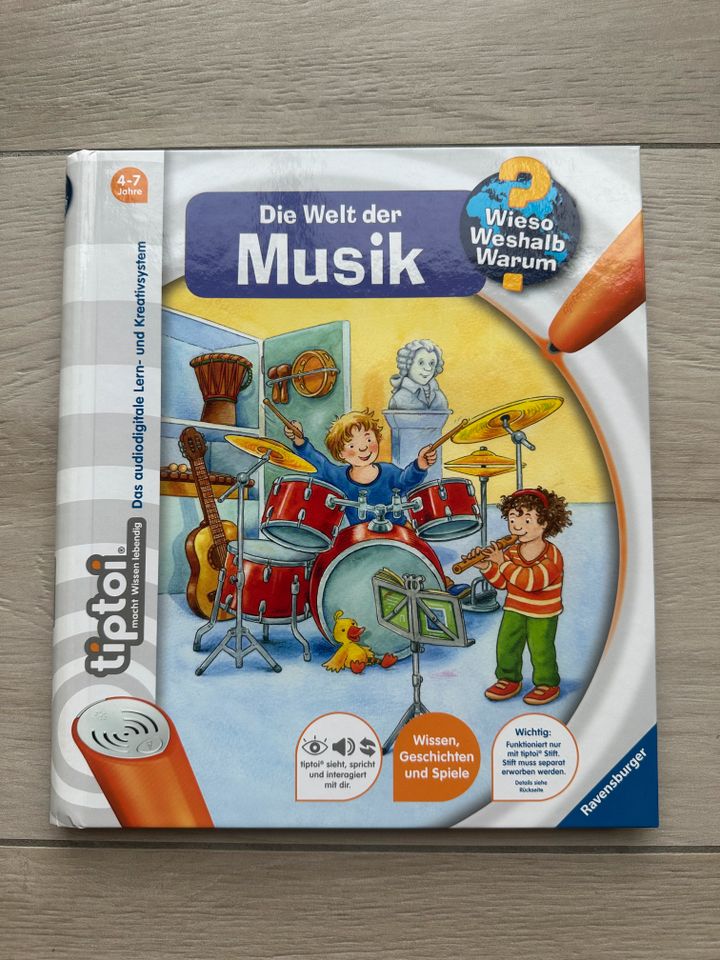 tiptoi - Buch - Die Welt der Musik - 4-7 Jahre in Wiesloch