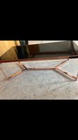 Rosegold, ❤️ Design Tisch, Glas, Metall, Retro, Wohnzimmer Hessen - Ebersburg Vorschau