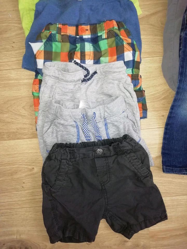 Hosen-Paket Set kurze + lange Hosen Jungen 86 92 Frühling Sommer in Haltern am See