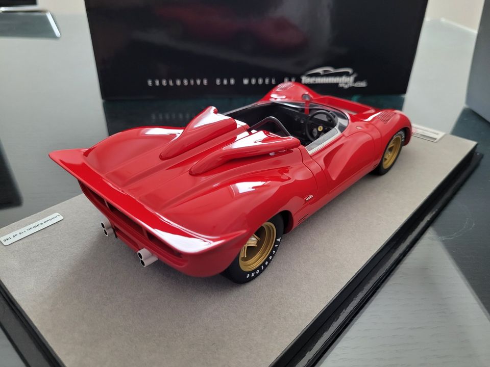 1:18 Ferrari 350 P4 Can Am Press Version 1967 Tecnomodel in Katzenelnbogen