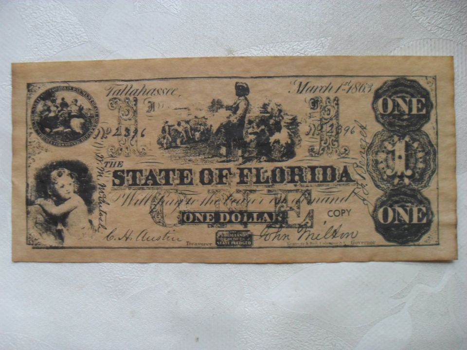 USA Banknoten - Civil war 1862 / 1863 - in Stuttgart