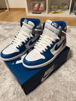 Jordan 1 High True Blue leicht gebraucht EU44 Nordrhein-Westfalen - Hamm Vorschau