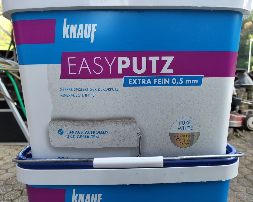 Knauf Easyputz Extra fein 0,5 mm in Simonswald
