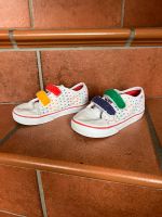 Vans Sneaker - weiß mit regenbogenfarbenen Herzen - Klett - Gr.25 Nordrhein-Westfalen - Xanten Vorschau