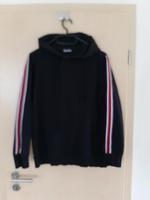 Hoodie Sweatshirt Pulli Pullover in schwarz mit Streifen Bayern - Grettstadt Vorschau