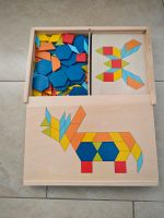 Geometrische Formen Kinderspiel tangram Holz Hessen - Trebur Vorschau