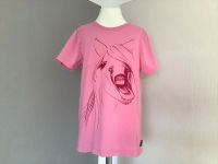 T-Shirt - JAKO-O - Größe 128 / 134 - rosa / Pferde-Print Nordrhein-Westfalen - Fröndenberg (Ruhr) Vorschau