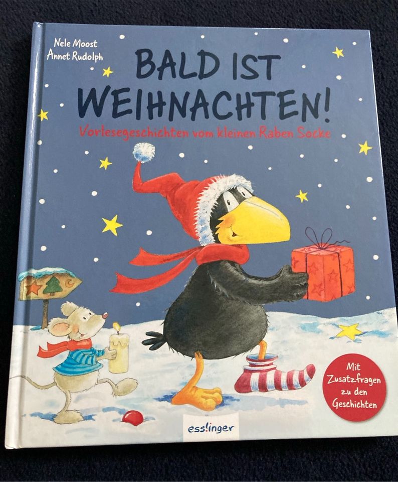 Kinderbuch, Rabe Socke, Bald ist Weihnachten, Top in Achim