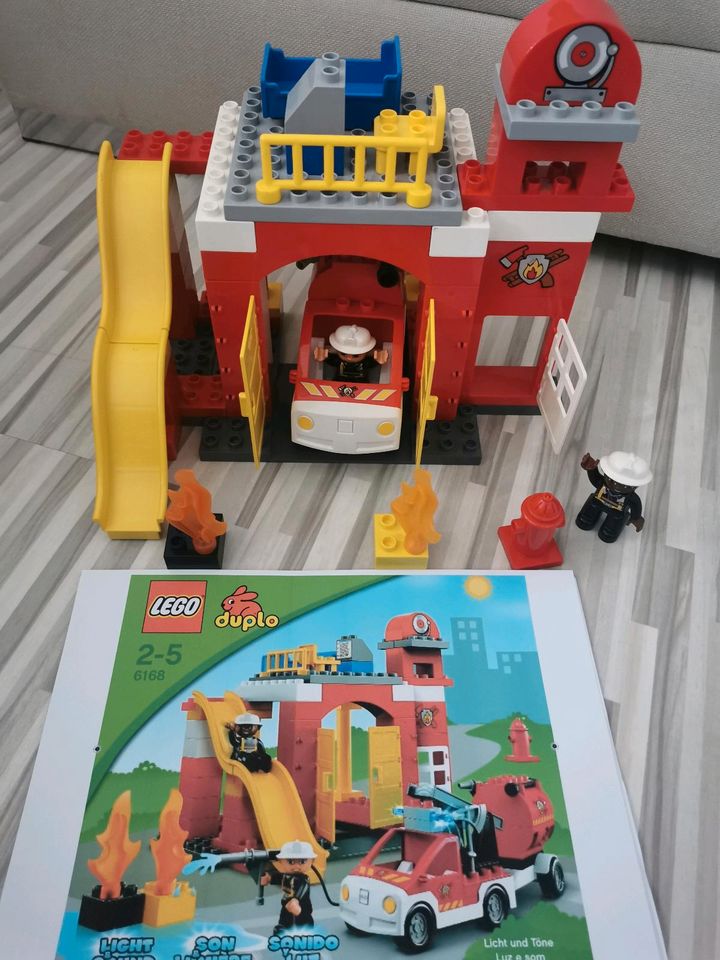 Lego Duplo Feuerwehr-Hauptquartier 6168 in Rietberg