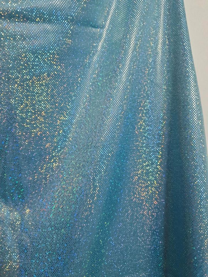 Ring-Halterneck-Kleid / Partykleid hellblau aus 2000er Jahren in Seefeld