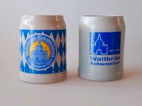 Bierkrug (2x) Wallbräu Schweinfurt Bayern - Werneck Vorschau