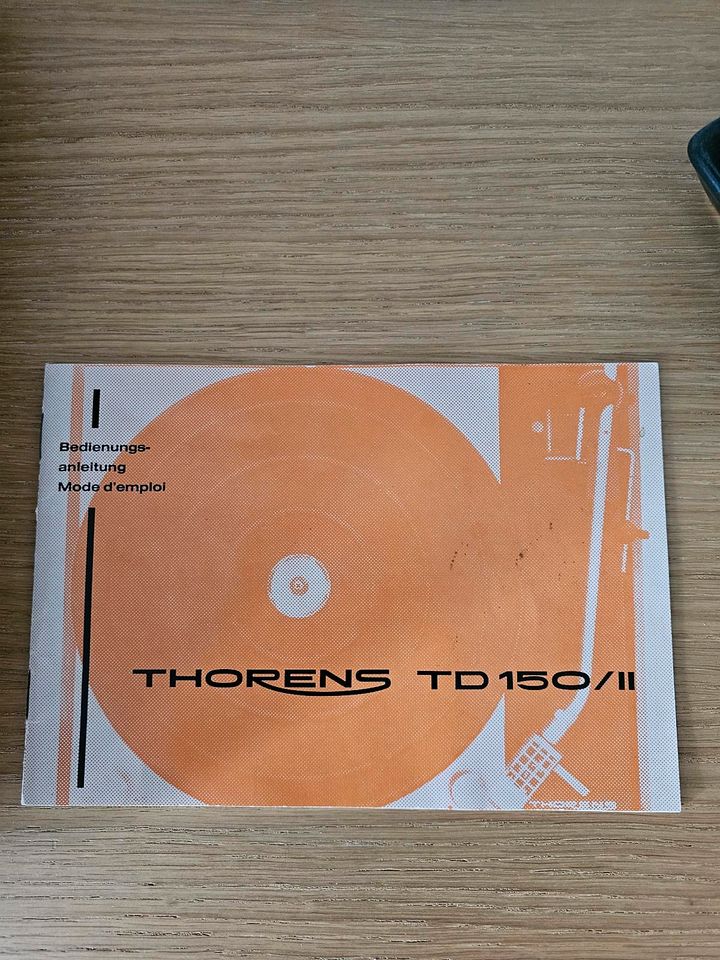 Thorens TD150 MKII Plattenspieler restauriert in Marl