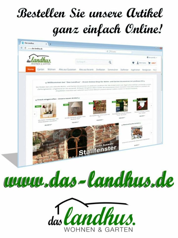 Blumenhänger Kräuterhänger Wildkrone Landhaus *NEU/VERSAND/PAYPAL in Bayreuth