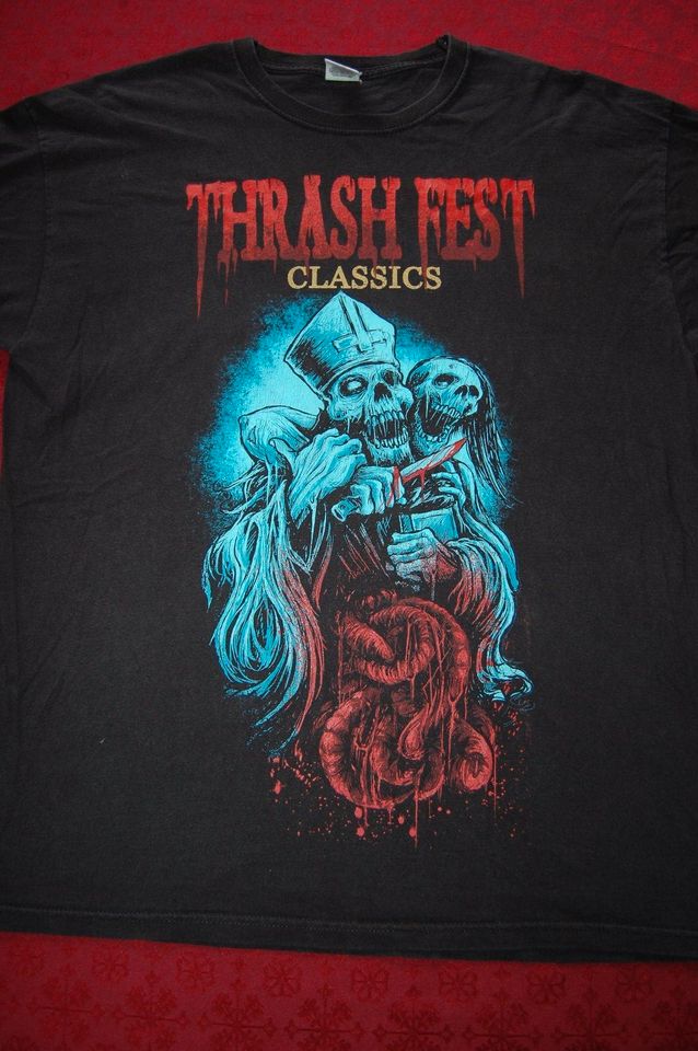 Festival Thrash Metal Tour Shirt Sepultura Exodus Destruction in Nordhorn