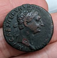 Römisches Kaiserreich Trajan AD 99-100 Rom As Victoria SPQR Münze Niedersachsen - Braunschweig Vorschau