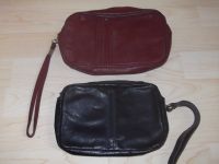 2 Herrenhandtaschen echtes Leder schwarz / bordeaux Bayern - Schwarzenbach am Wald Vorschau