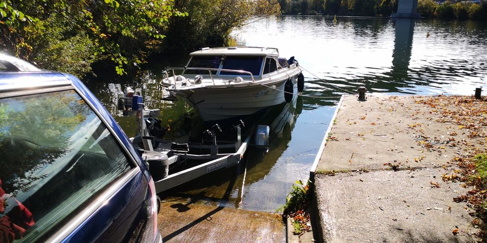 GFK Kajütboot TOP Motorboot 130PS Volvo DRACO 2000GT Trailerboot in Riedlhütte