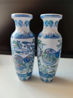 Vase Vasen Chinesisch handbemalt 90er Jahre Schleswig-Holstein - Kiel Vorschau