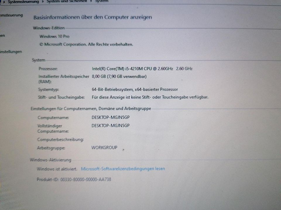 Fujitsu Lifebook E 744 SSD 256gb DDR8gb Win10pro mit Tasche in Völklingen